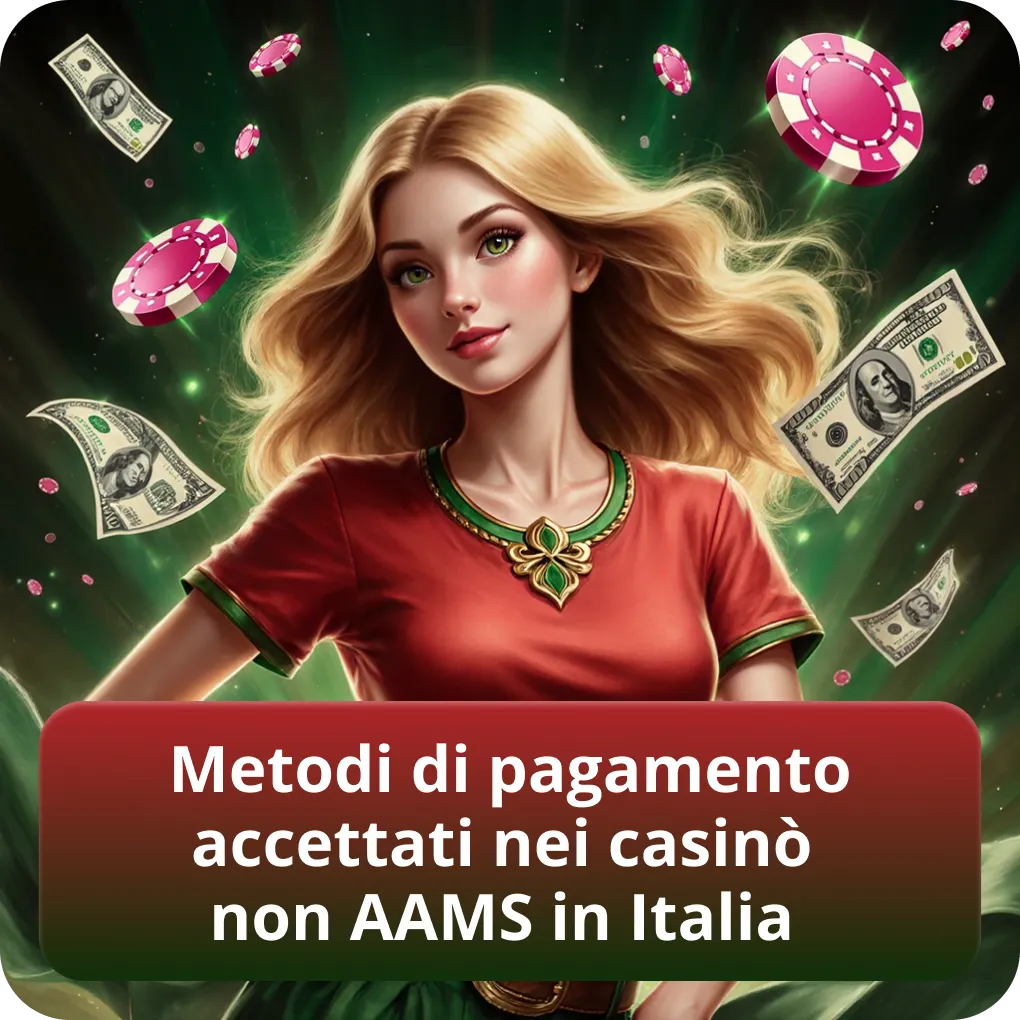 Metodi di pagamento nei casinò non AAMS in Italia