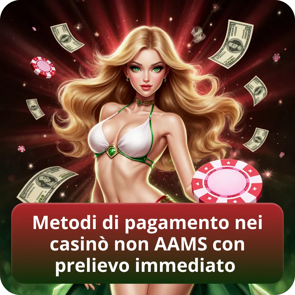 Opzioni di pagamento nei casinò non AAMS con prelievo veloce