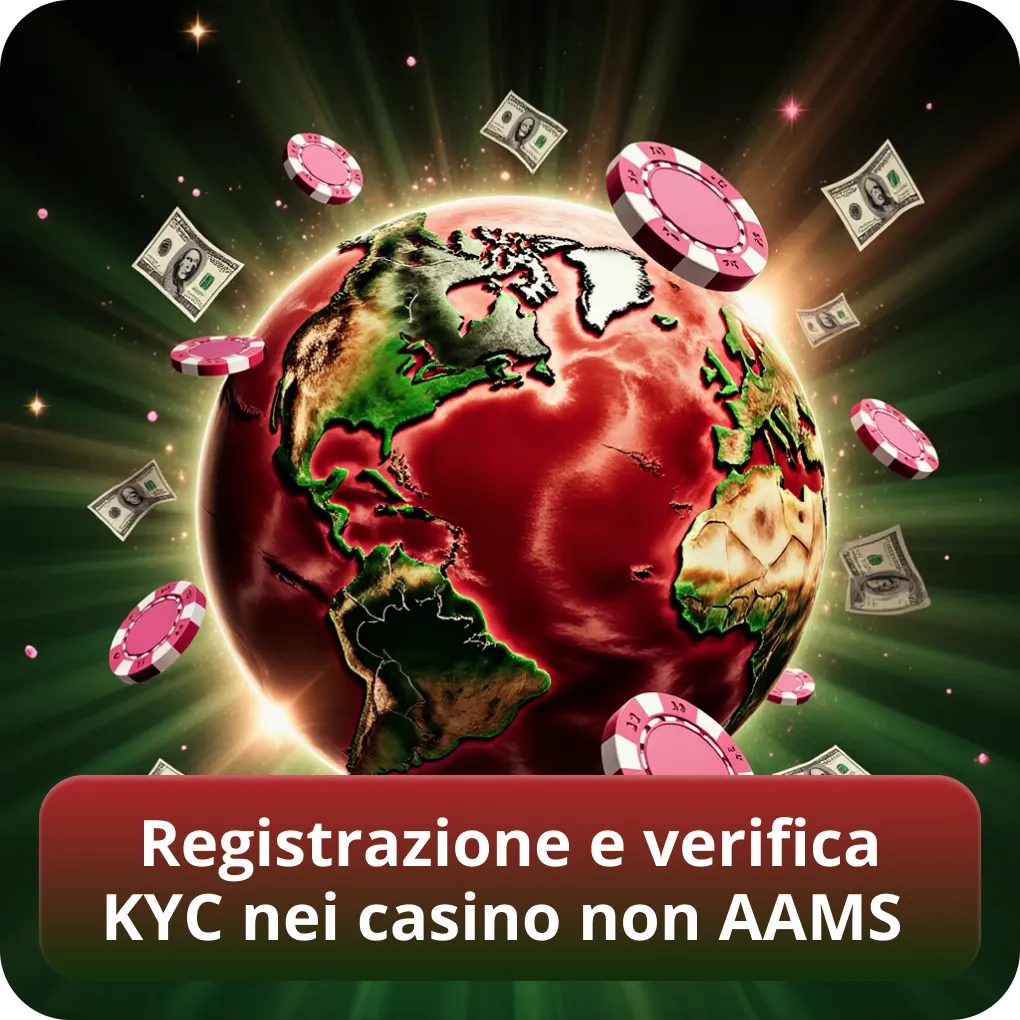 Procedura di registrazione e verifica KYC nei casinò non AAMS