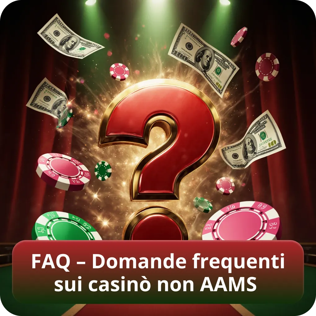 FAQ – Le domande più frequenti sui casinò non AAMS
