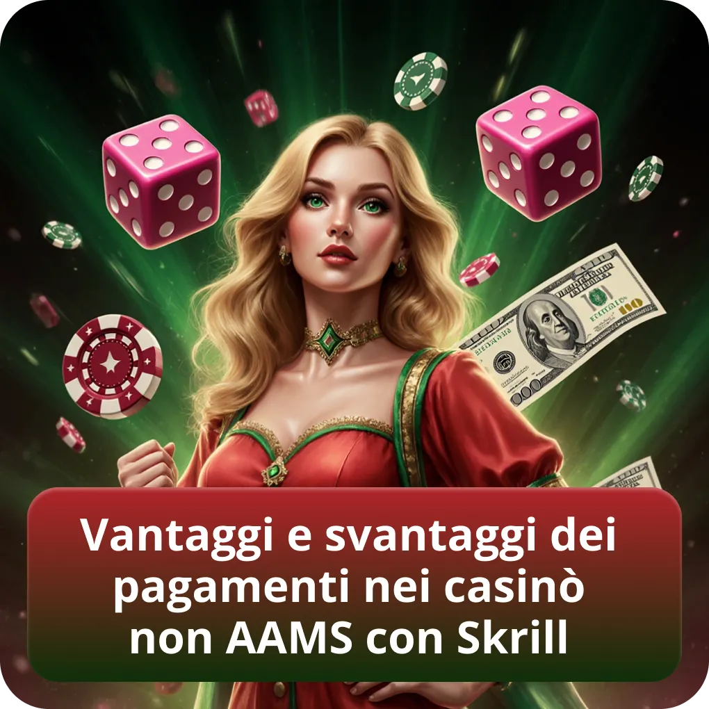 Pro e contro dei pagamenti Skrill nei casinò online non AAMS